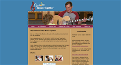Desktop Screenshot of gardenmusictogether.com